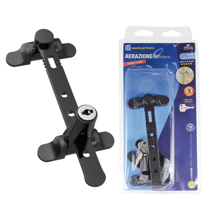 Llave Airlock Ka Black BL 1 PC para venta al por mayor de Idea Casa