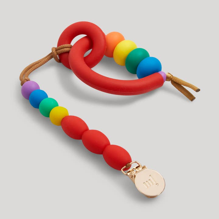 Mordedor con forma de arco con forma de caleidoscopio y juego de pinzas para venta al por mayor de January Moon