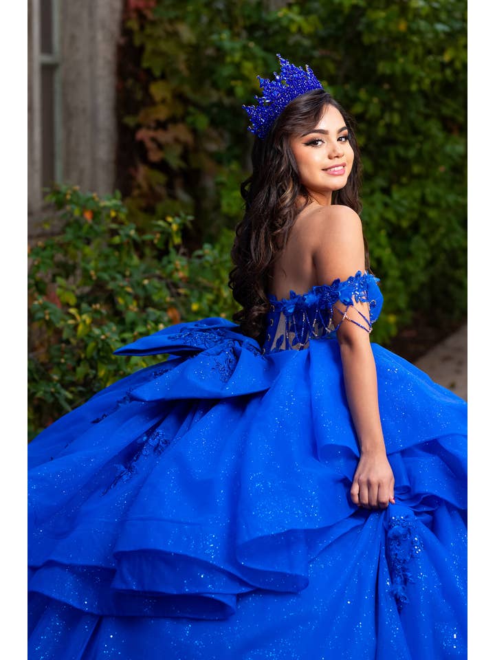 Chicas – Engroshandel Aftenkjole - Dame – Skulderfri quinceañera-kjole med korset CHF313218