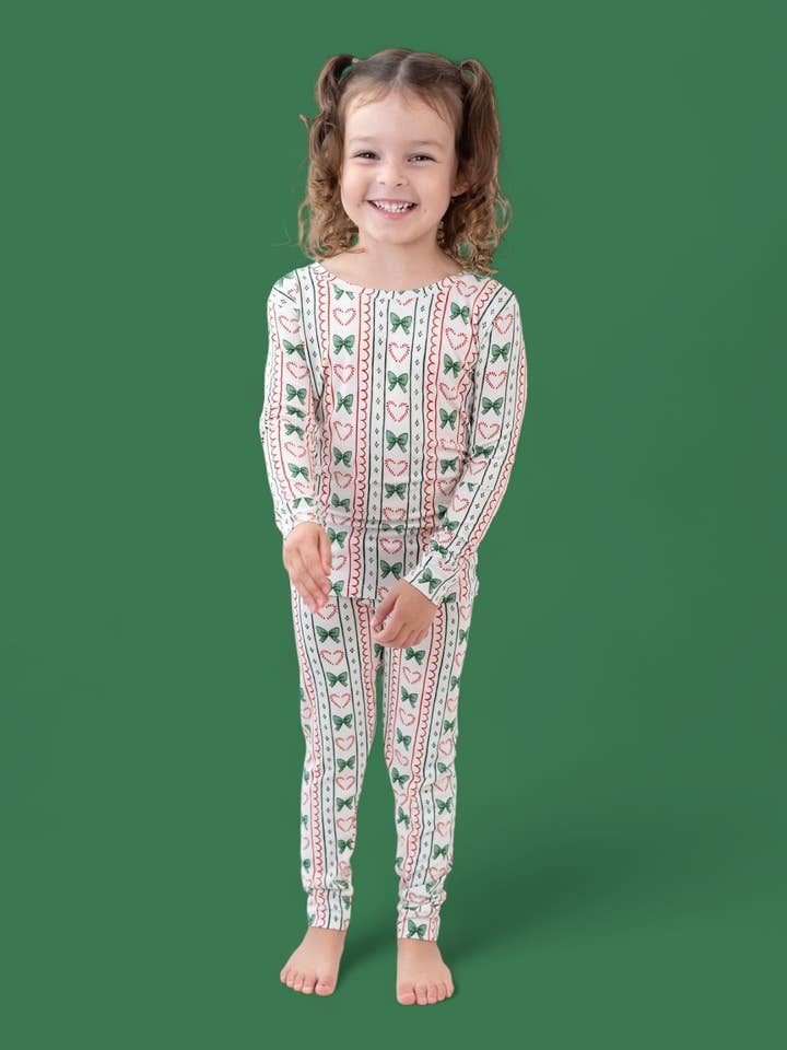 Dream Big Little Co. - Wholesale Sleepwear Set - Kids - WRAPPED IN JOY DREAM SET4