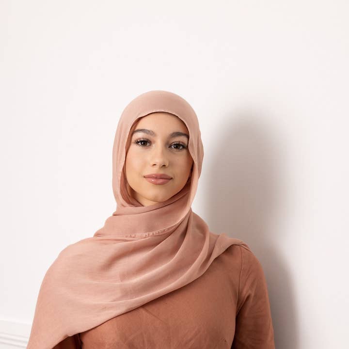 Mod Squad - Wholesale Hijab – Women’s - Luxe Double Stitch Hijab Petal0