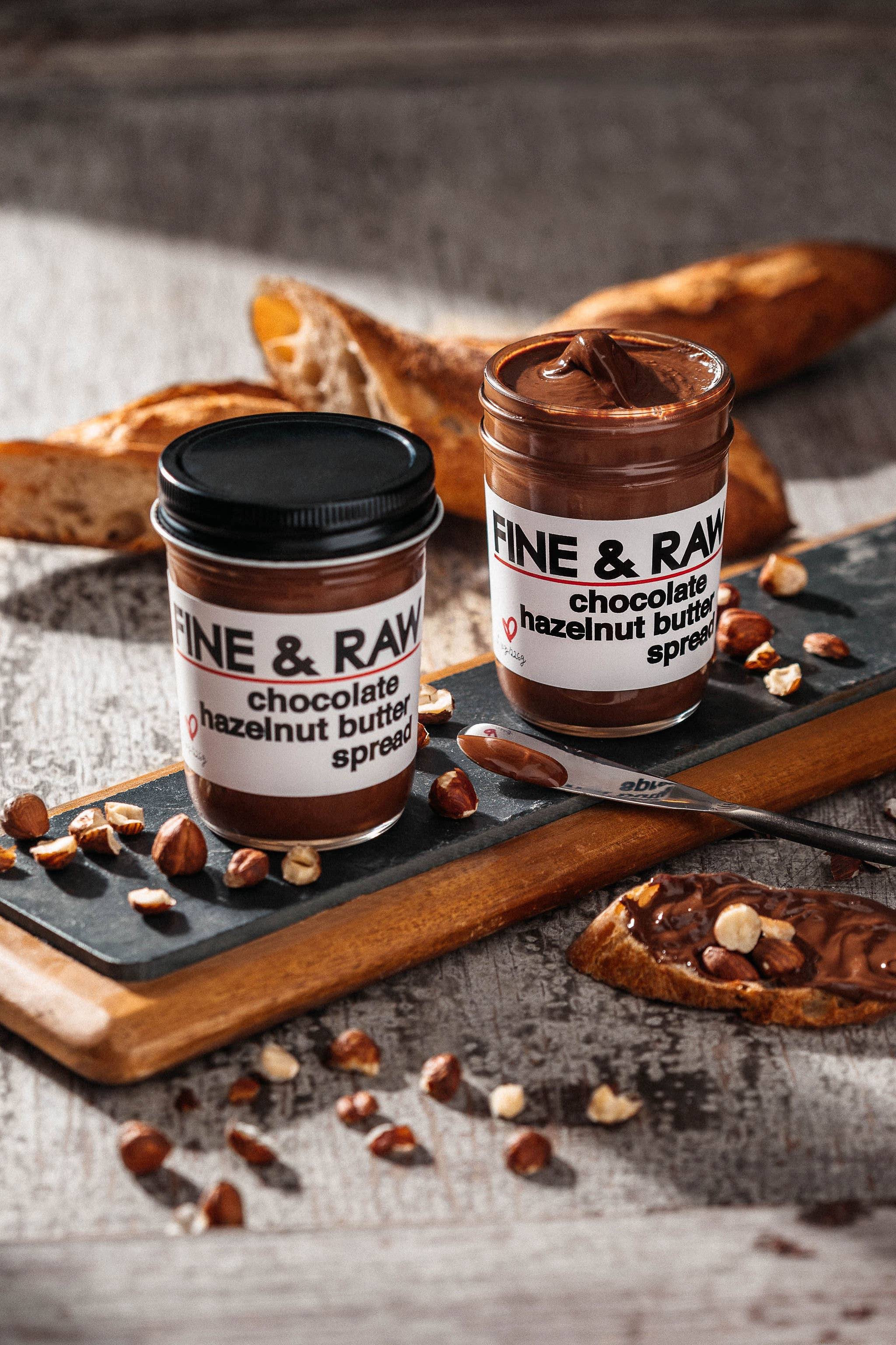 FINE & RAW - Venta al por mayor Cremas de frutos secos - Crema de chocolate y avellanas7