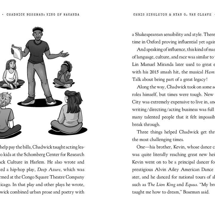 Bushel & Peck Books - Wholesale Biography & Memoir - Black History Heroes: Chadwick Boseman6