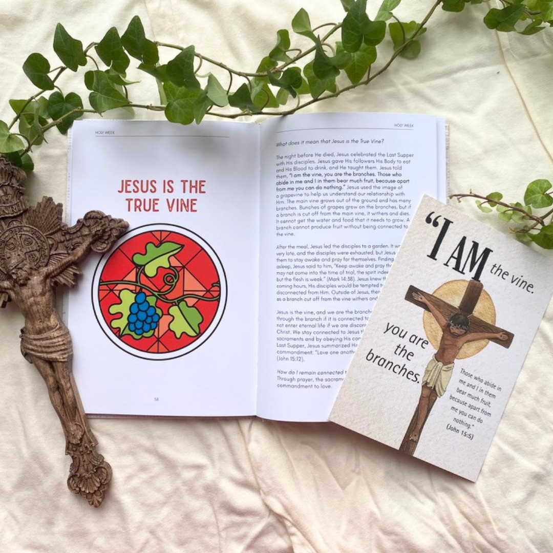 Catholic Sprouts LLC - Wholesale Preschool Book (3-5) - I AM Lenten Study for Catholic Families with Young Children2