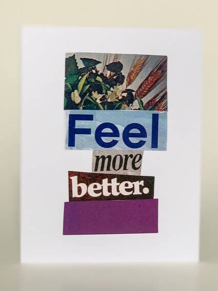 Se sentir mieux pour la vente par Barnes Cards