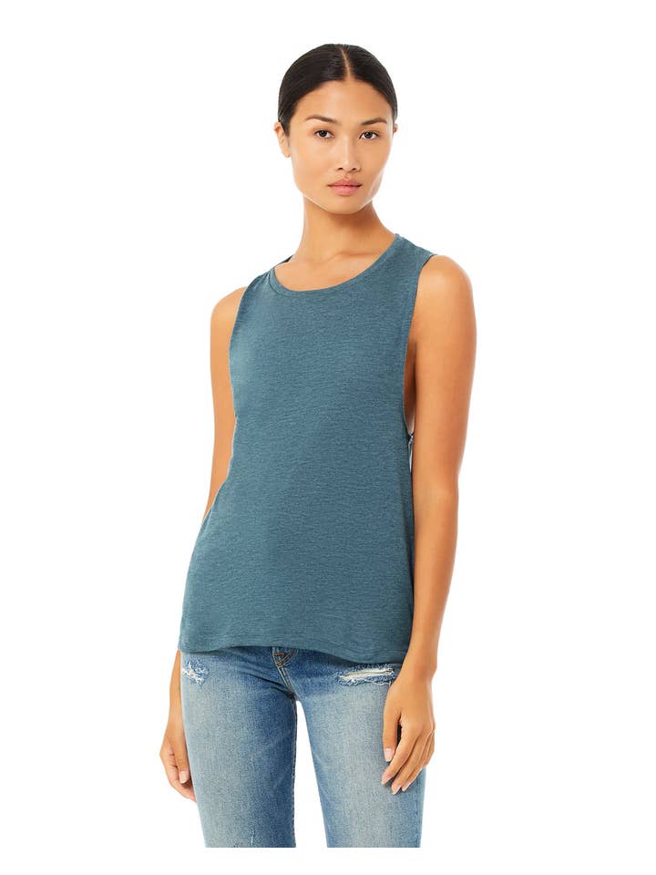 Total Apparel - Wholesale Tank Top - Women's - Bella Canvas Ladies' Flowy Scoop Muscle Tank | B880312