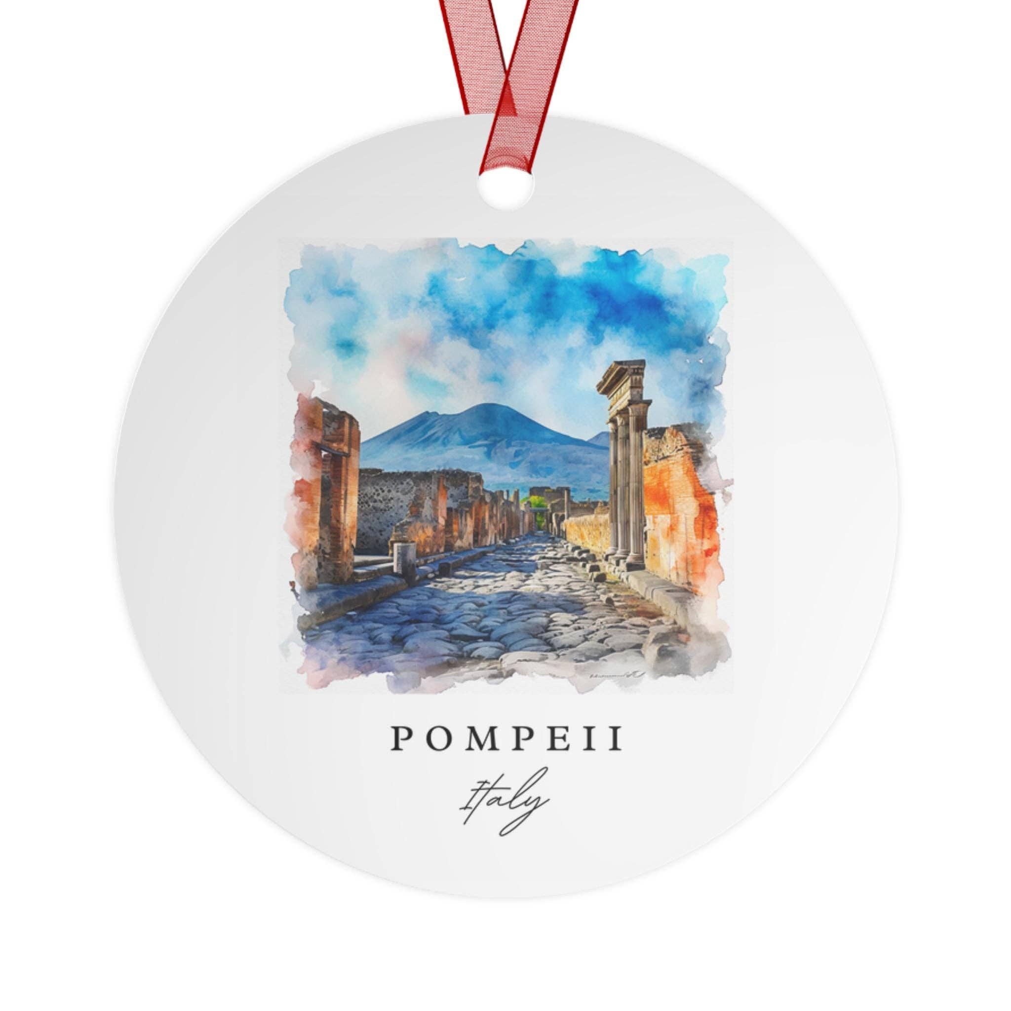 Premium Travel Art - Wholesale Ornament - Pompeii Christmas Ornament | Durable Ceramic1