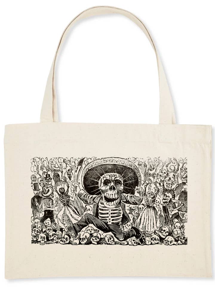 Calavera Oaxaqueñ - Sac à provisions pour la vente par Flashback Shop