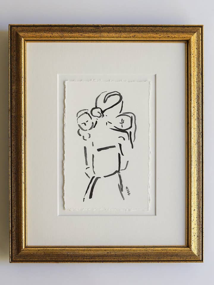 Hold You Print No. 7 for wholesale by Rebekah Webb Studio