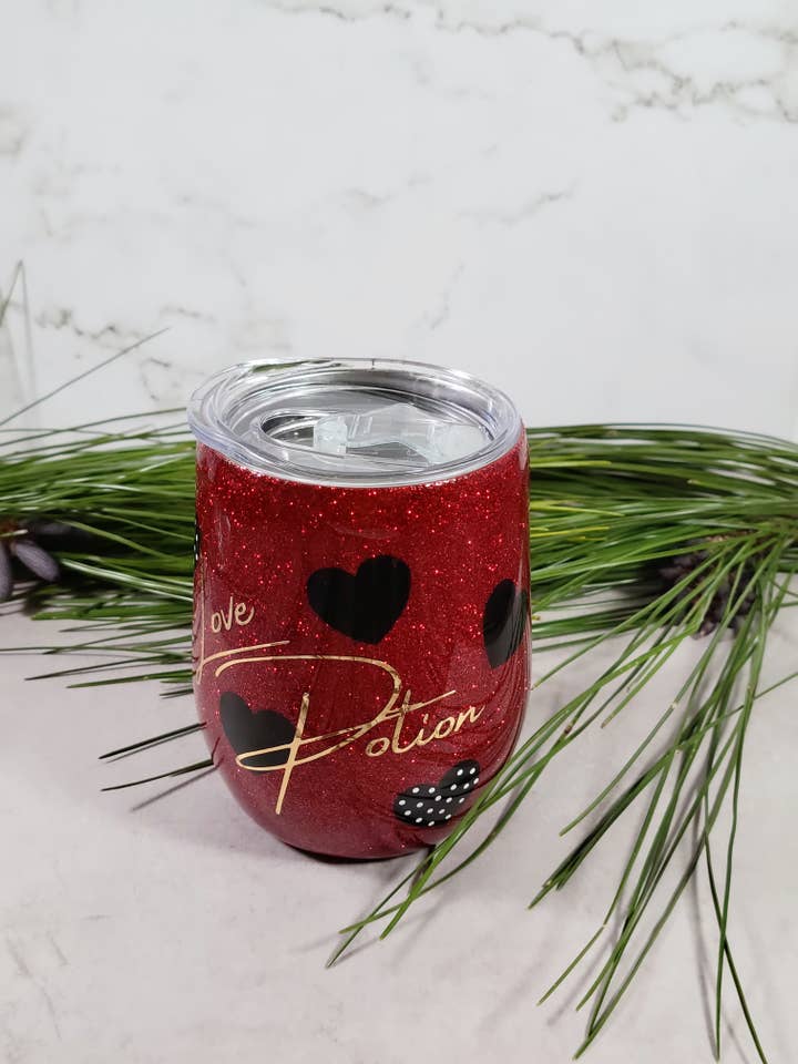 Love Potion Stainless Steel Tumbler for wholesale by Cup'd by Chera