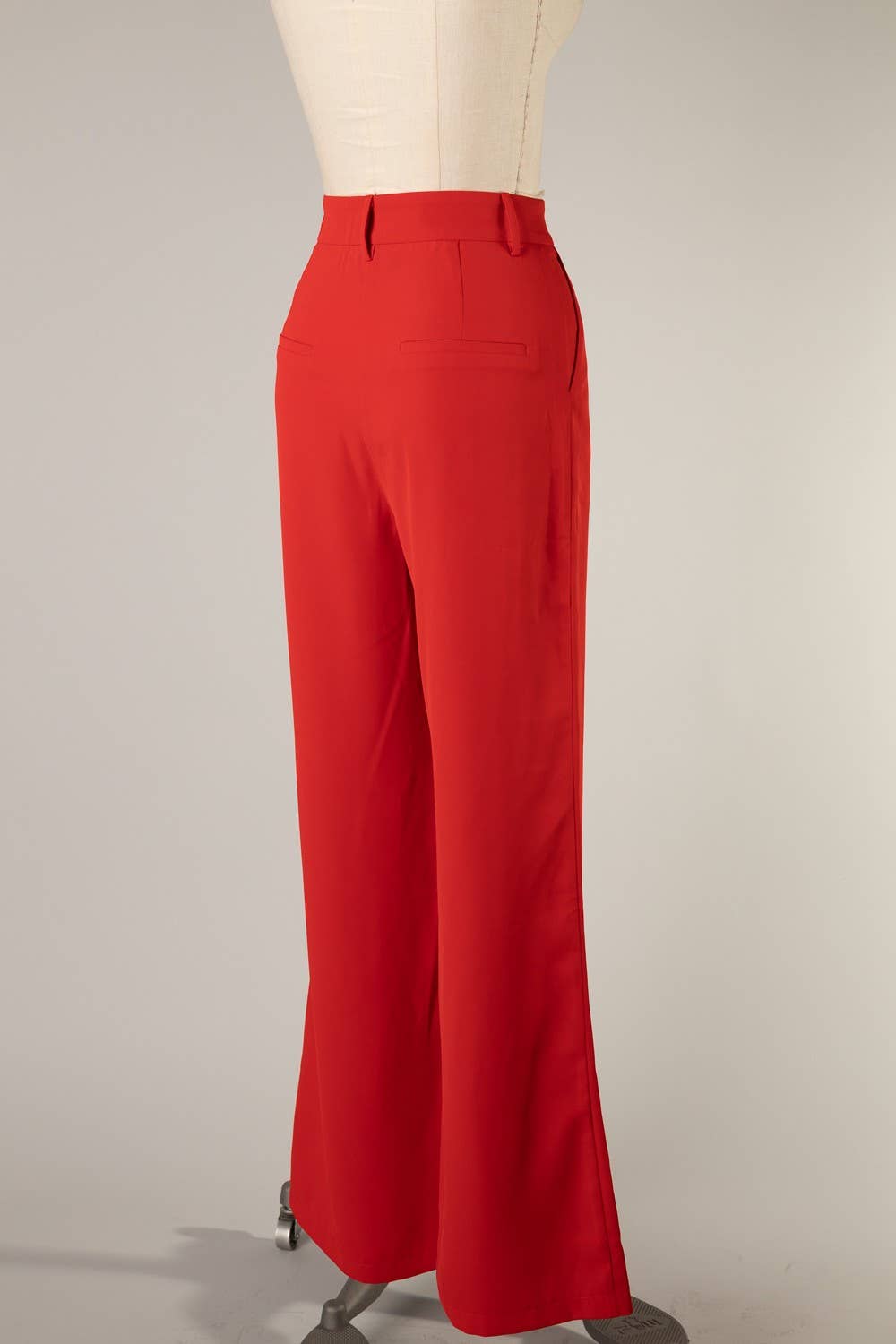 Fascination by Intrend - Vente Pantalon – femme - Pantalon taille haute à jambes larges I-FSP1224