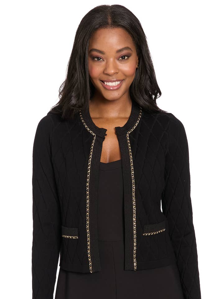 DIAMANTEN TRUI VEST voor wholesale door Maggy London Group