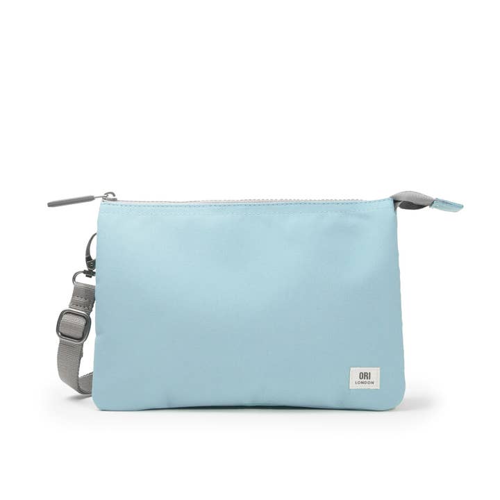 Carnaby Crossbody in Spearmint Canvas for wholesale by ORI London