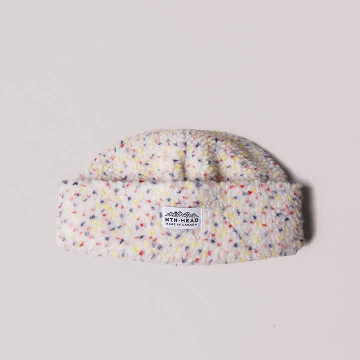 Toque Sherpa - Moucheté Arc-en-ciel pour la vente par Muttonhead