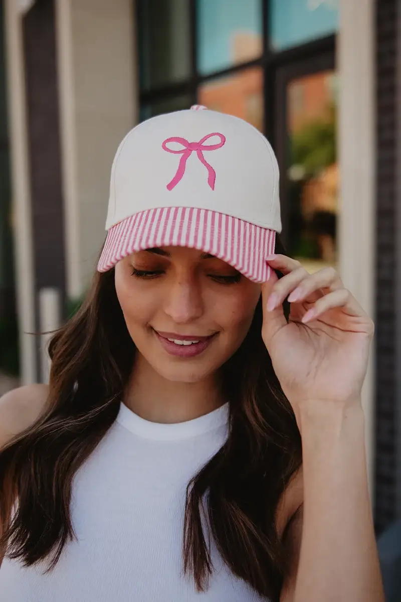 Katydid - Wholesale Trucker Hat - Women's - Coquette Bow Vintage Trucker Hat8