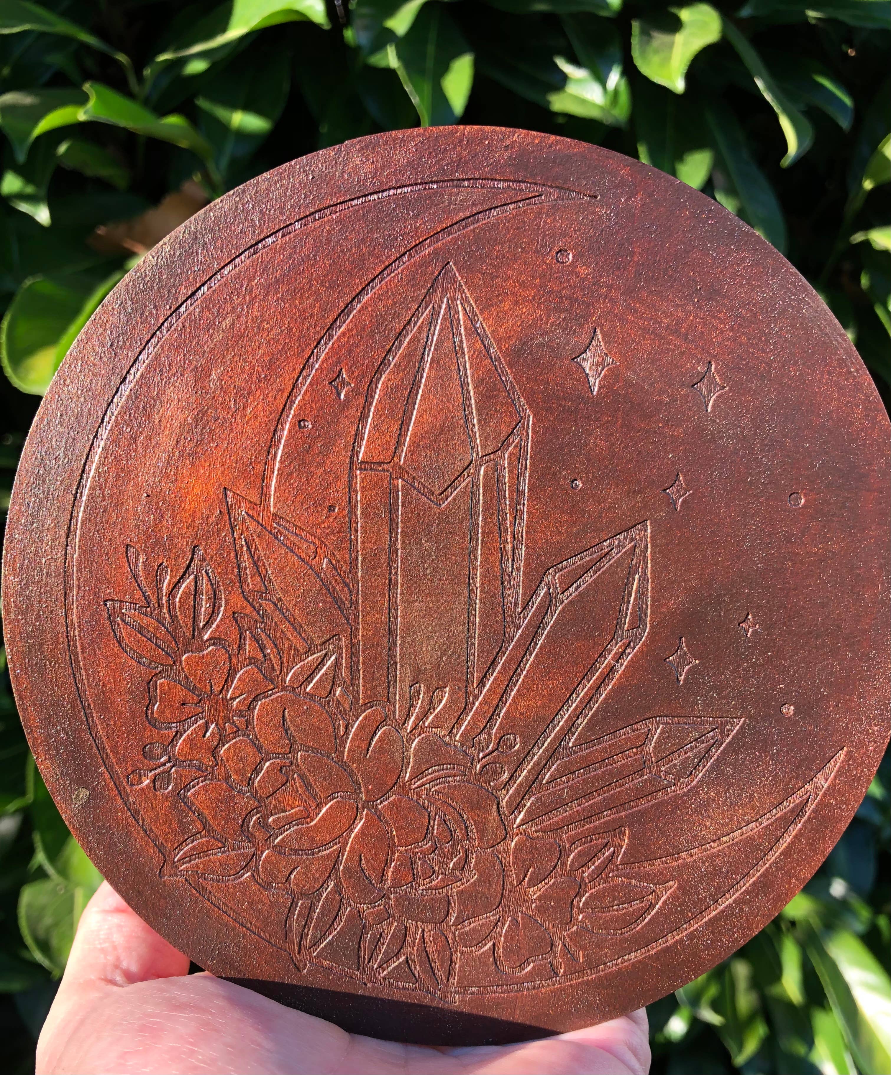 Desarwen - Wholesale Meditation Supplies - Pendulum board 15 cm wicca altar witch divination 3