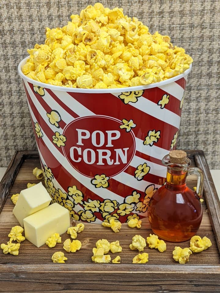 Quack Attack (Extra Butter) Popcorn for wholesale by The Popcorn Loft