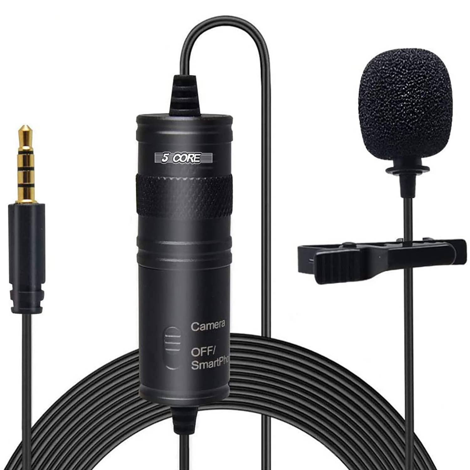 K Cube Inc - Wholesale Musical Instrument - 5 Core Lavalier Microphone Clip On Mic Lav Lapel Microfono0