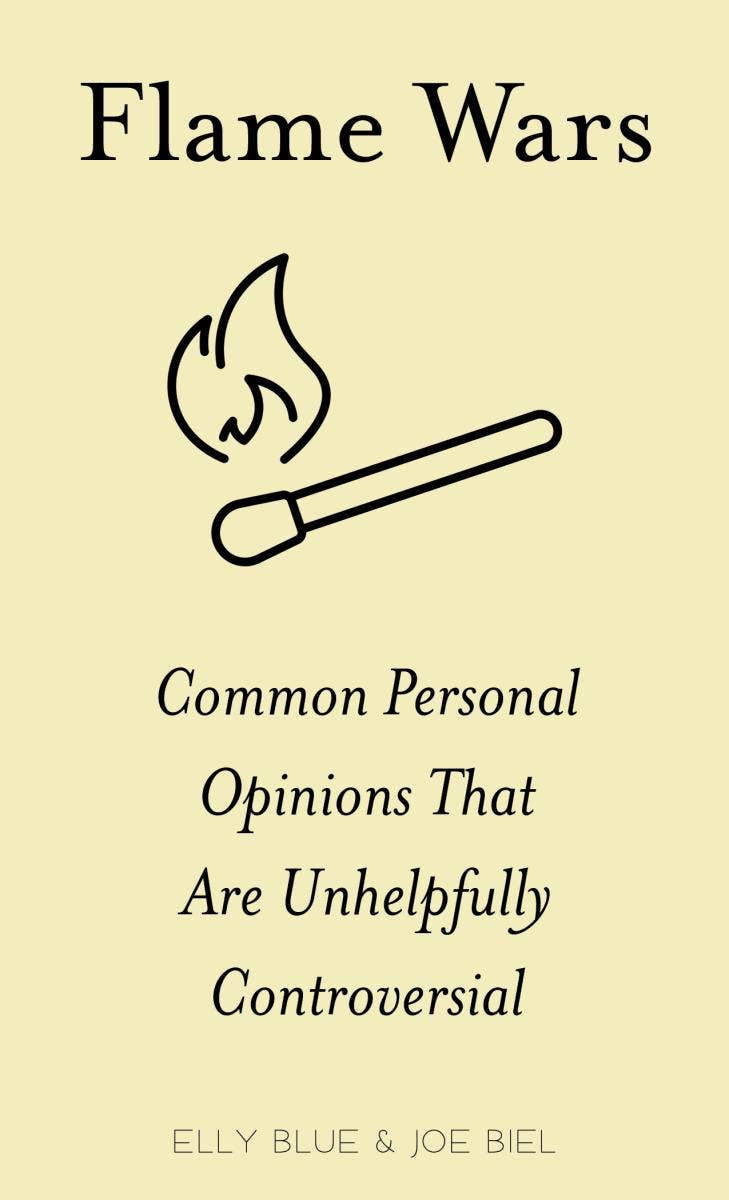 Microcosm Publishing & Distribution - Wholesale Humor - Flame Wars: Personal Opinions That Are Controversial (Zine)1