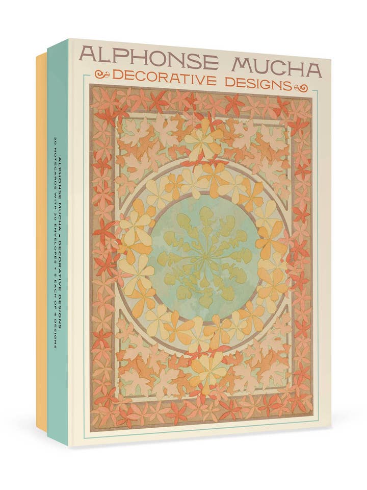 Alphonse Mucha: Dekorative Design Kortæske Sortiment for engroshandel hos Pomegranate