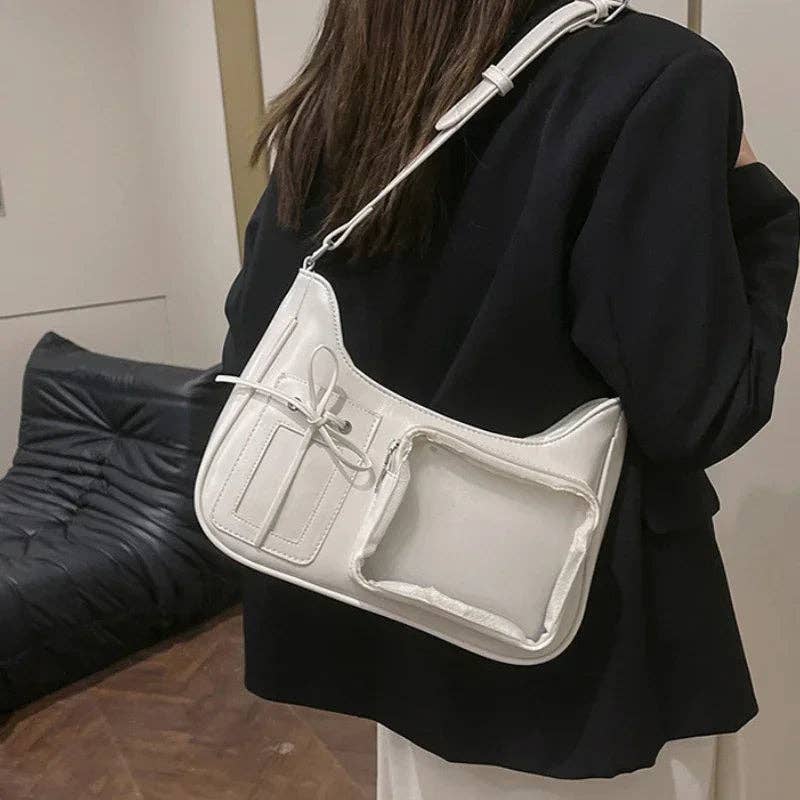 CandBBaby – Großhandel Umhängetasche - Damen – Y2k Harajuku Schultertasche Damen Koreanische Transparente Ita Tasche Schul-Umhängetasche Weibliche Japanische Designer Preppy Handtasche Geldbörse6