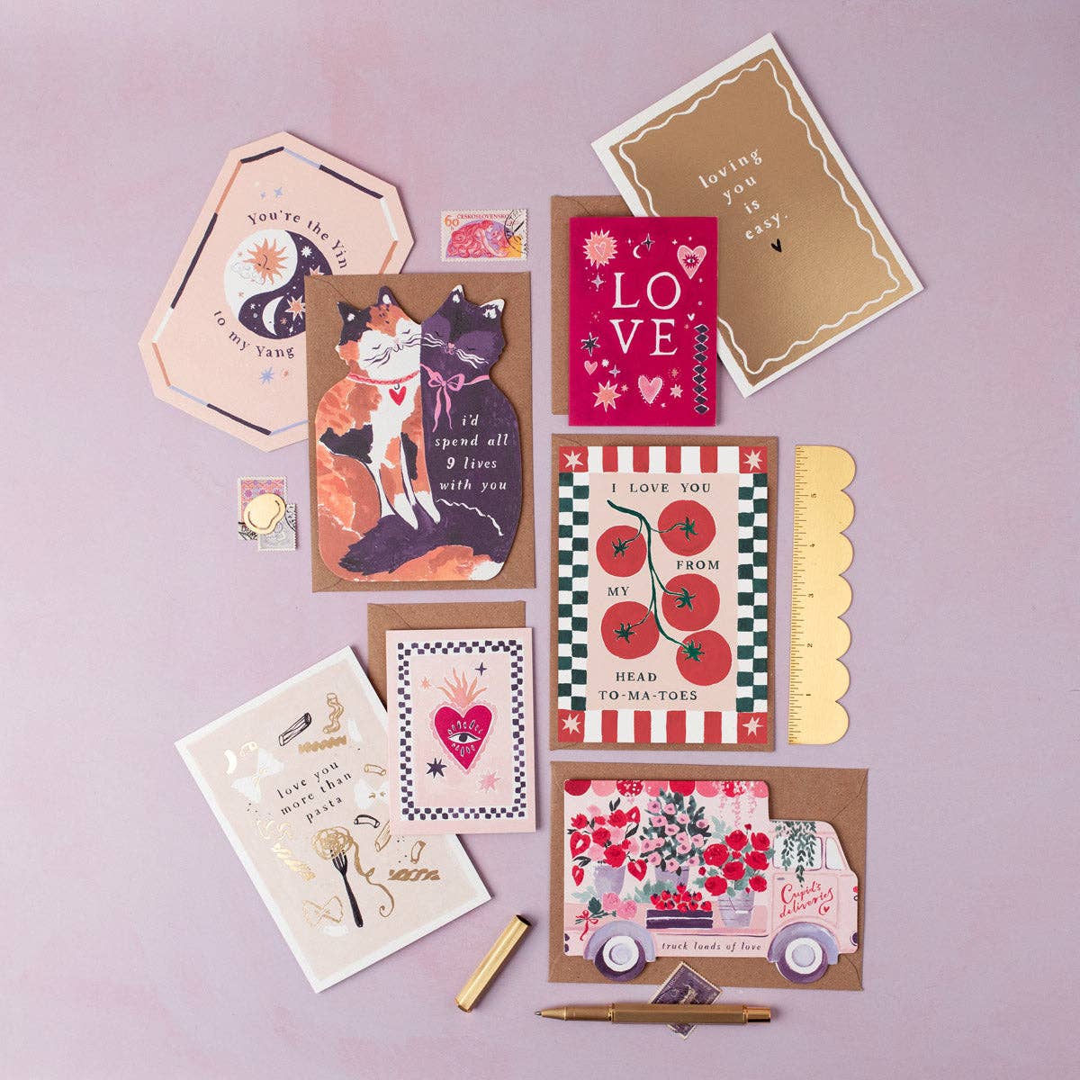 Sister Paper Co. – wholesale Anniversary card – Tomatoes Love Card | Anniversary Card | Valentines Cards5