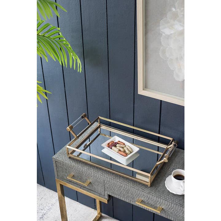 A&B Home Group Inc. - Wholesale Decorative Tray - S/2 Mirror Decorative Tray4