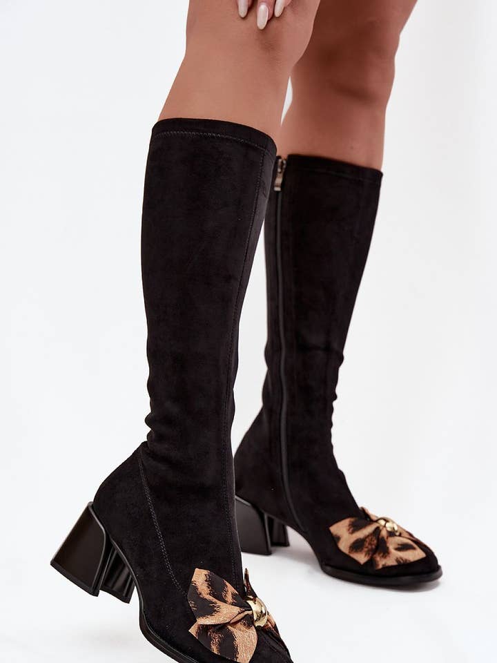 Støvler med hæle Model 220214 Træd i stil for engroshandel hos Lieber Deem Marktplatz