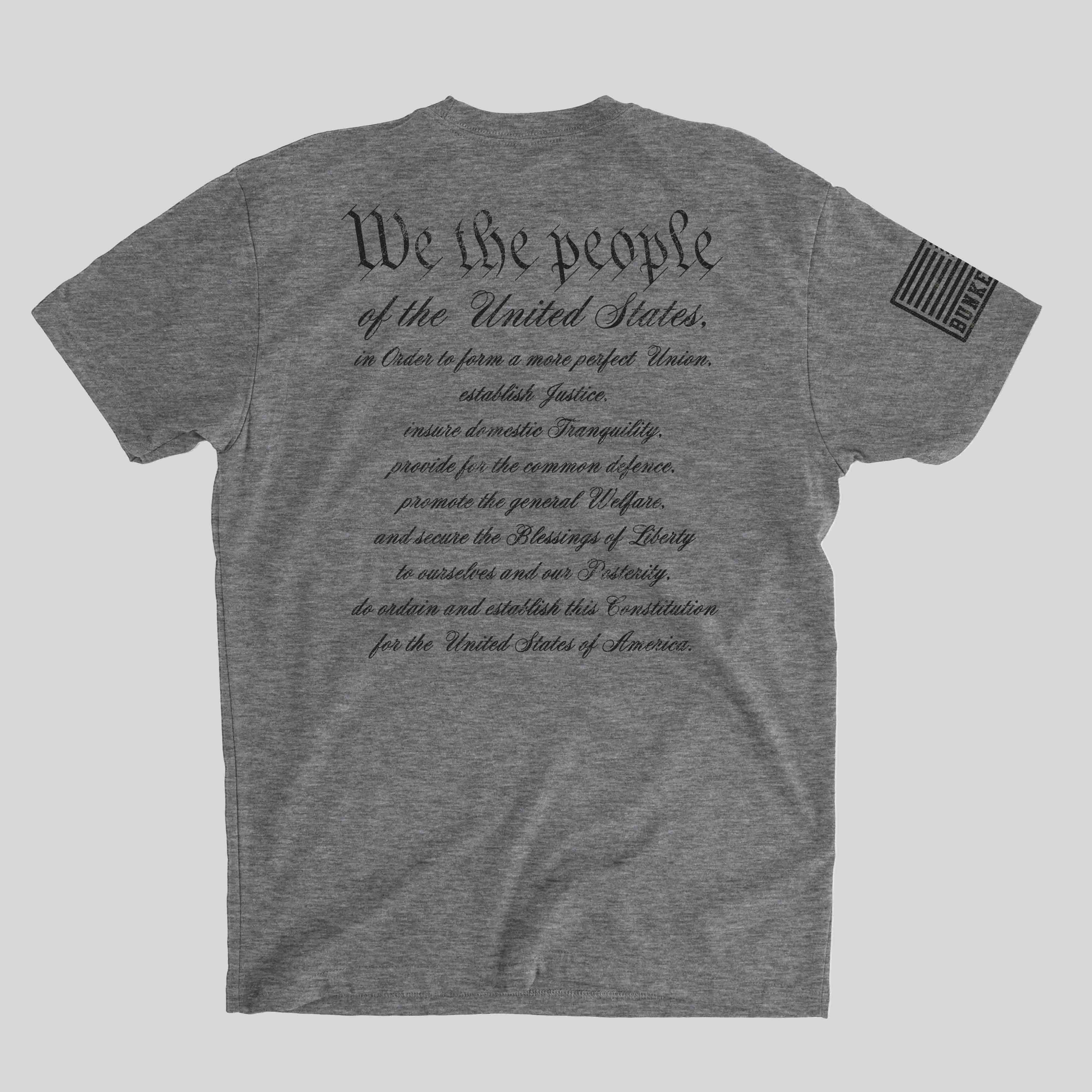 Bunker 27 - Vendita all'ingrosso Maglietta serigrafata - Unisex - Noi Il Popolo0