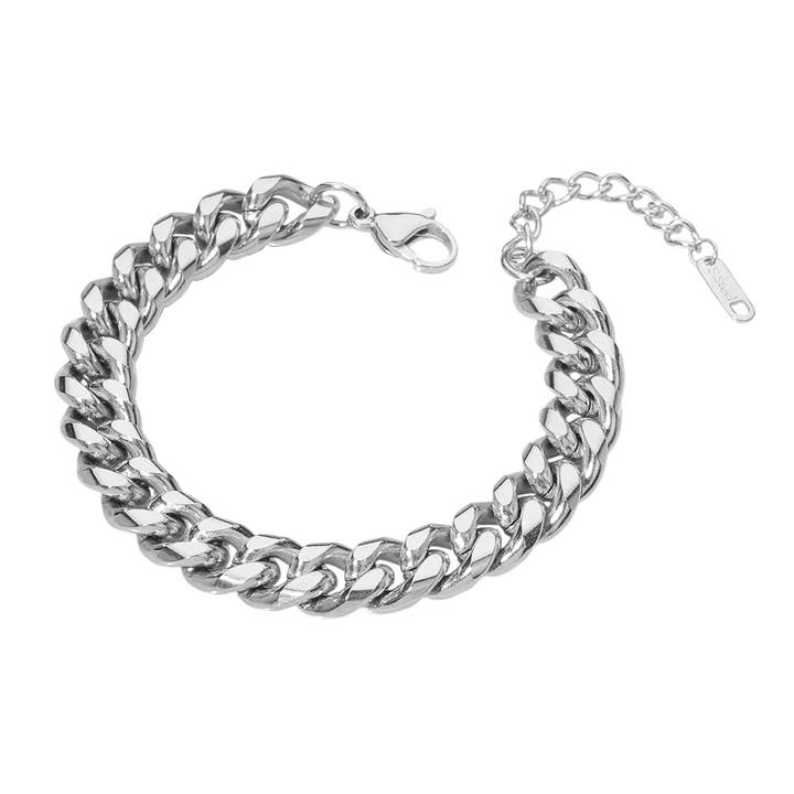 Sensibling Corp. - Wholesale Link & Chain Bracelet - Stainless Steel Cuban Chain Bracelet3