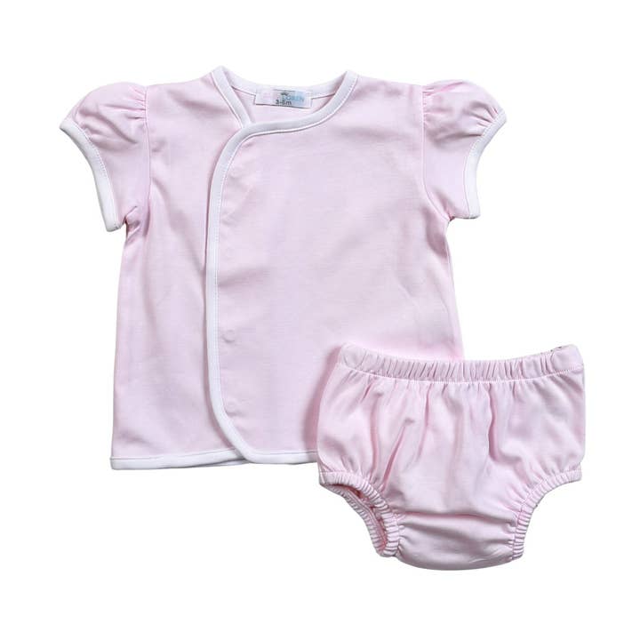 PNK-120 PINK PIMA DIAPER COVER SET for wholesale by Baby Loren