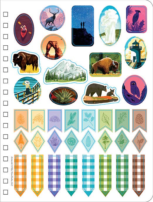 Insight Editions - #1 Pop Culture Publisher - Wholesale Planner - The Art of the National Parks Undated Planner10