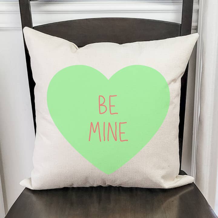 Funda de almohada Be Mine Green para venta al por mayor de Go Charlotte