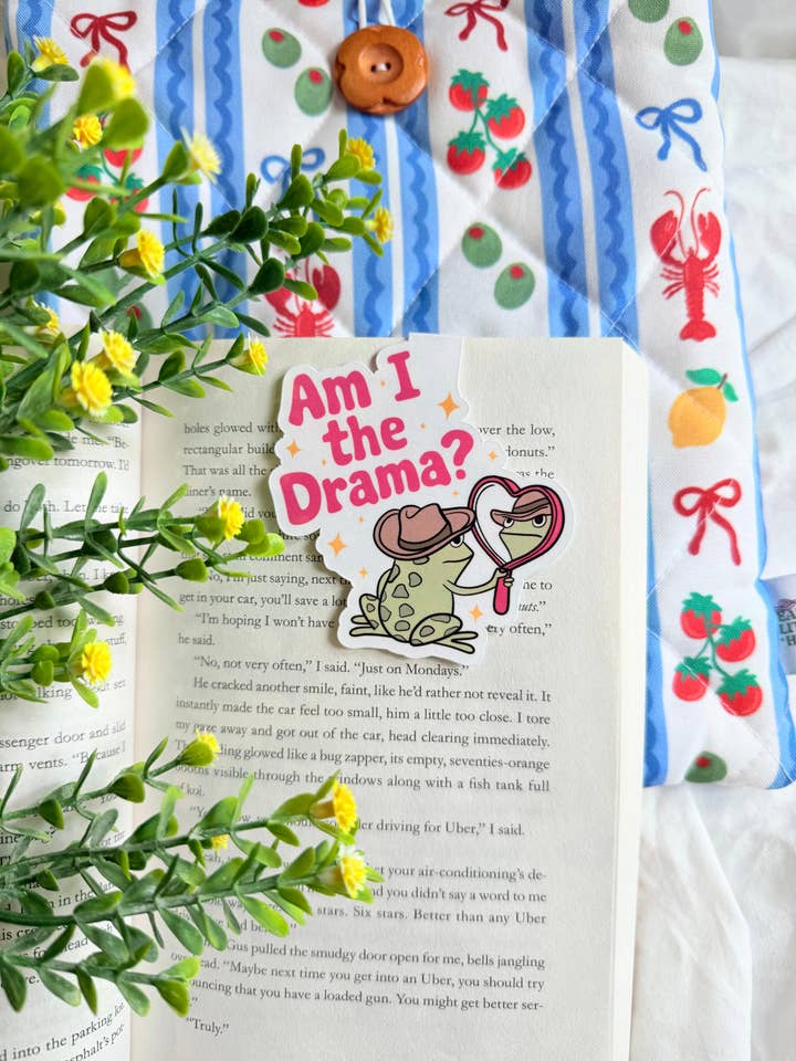 AM I THE DRAMA MAGNETIC BOOKMARK for wholesale by Dearest Little Hope