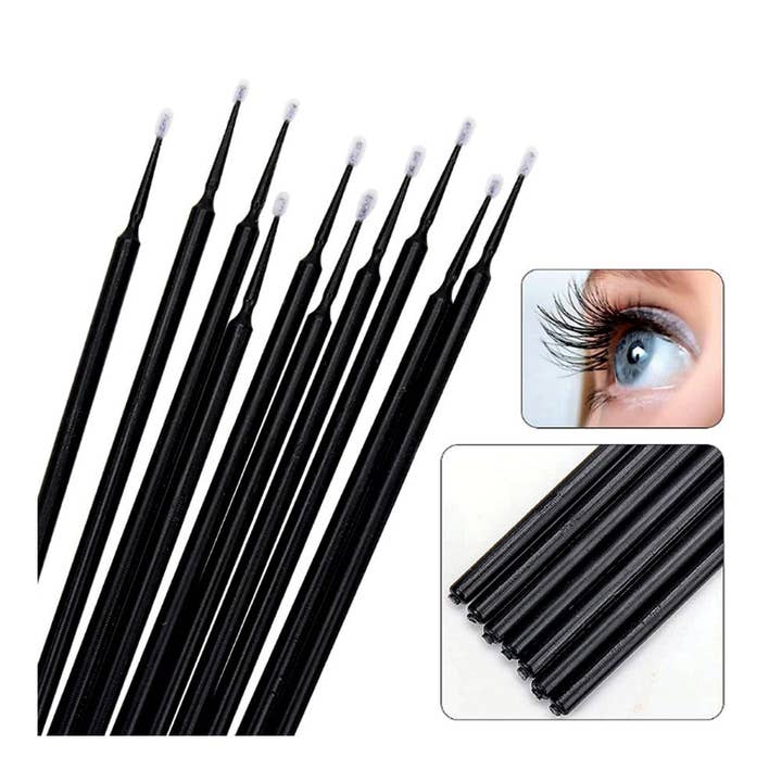 Callas & Dearderm - Wholesale Eye Makeup Brush - Callas Disposable Micro Brush Applicators/Micro Swabs (100 p