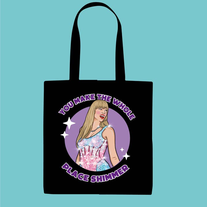 Studio Soph - Wholesale Tote Bag - Women's - Whole Place Shimmer Taylor Tote Bag
