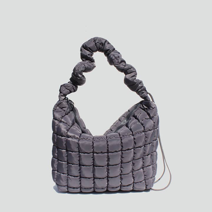 STREET LEVEL - Vente Sac à bandoulière – femme - Sac à bandoulière matelassé Grace Slouchy0