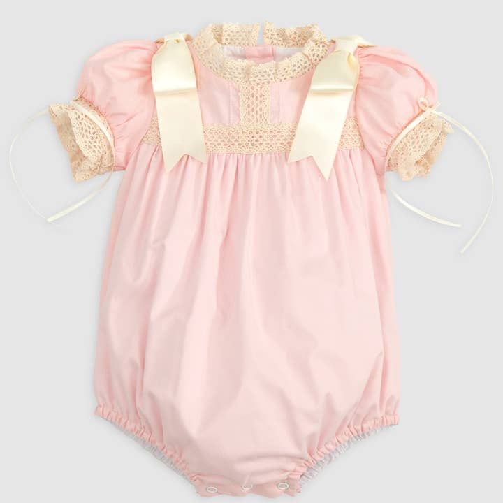 Posh Pickle - Wholesale Bodysuit (Non-Footed) - Baby - Bristol Pink Heirloom Bubble9