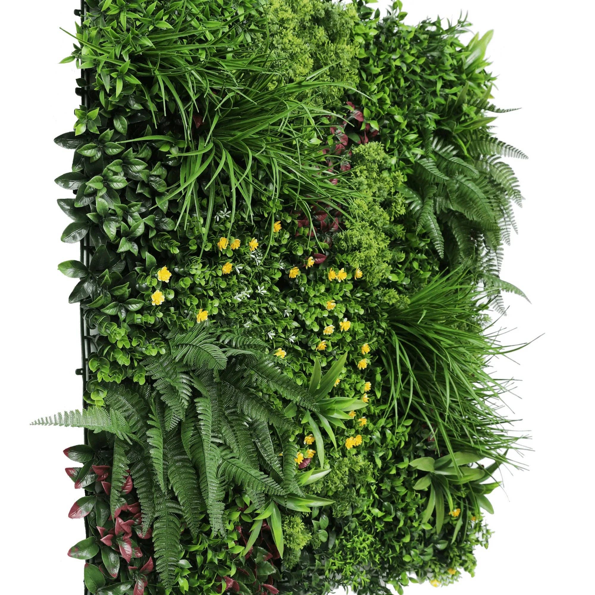 Designer Plants - Wholesale Artificial Plant - Luxury Country Fern Artificial Vertical Garden 40" x 40" 11SQ FT Commercial Grade UV Resistant3