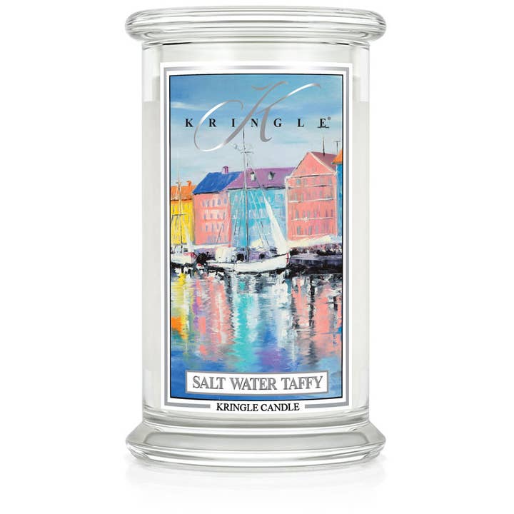 22oz 2W Classic: Salt Water Taffy for wholesale by Kringle Candle Company