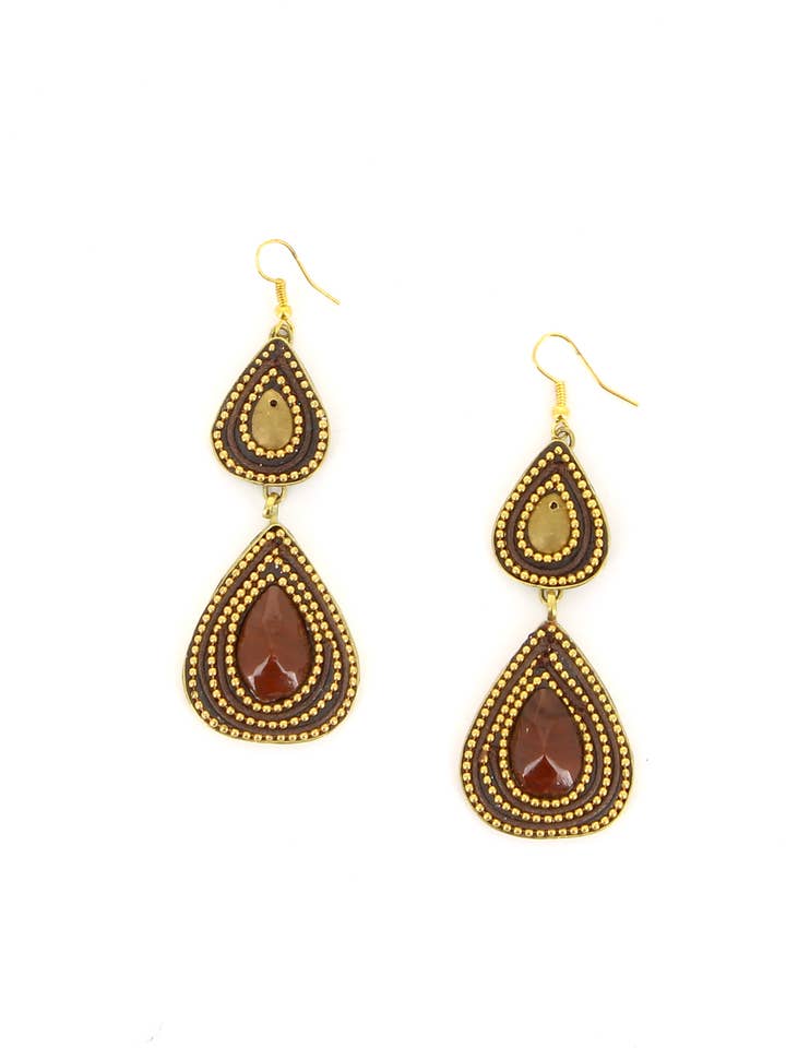 MADHOPUR EARRING for wholesale by DIWALI PARIS