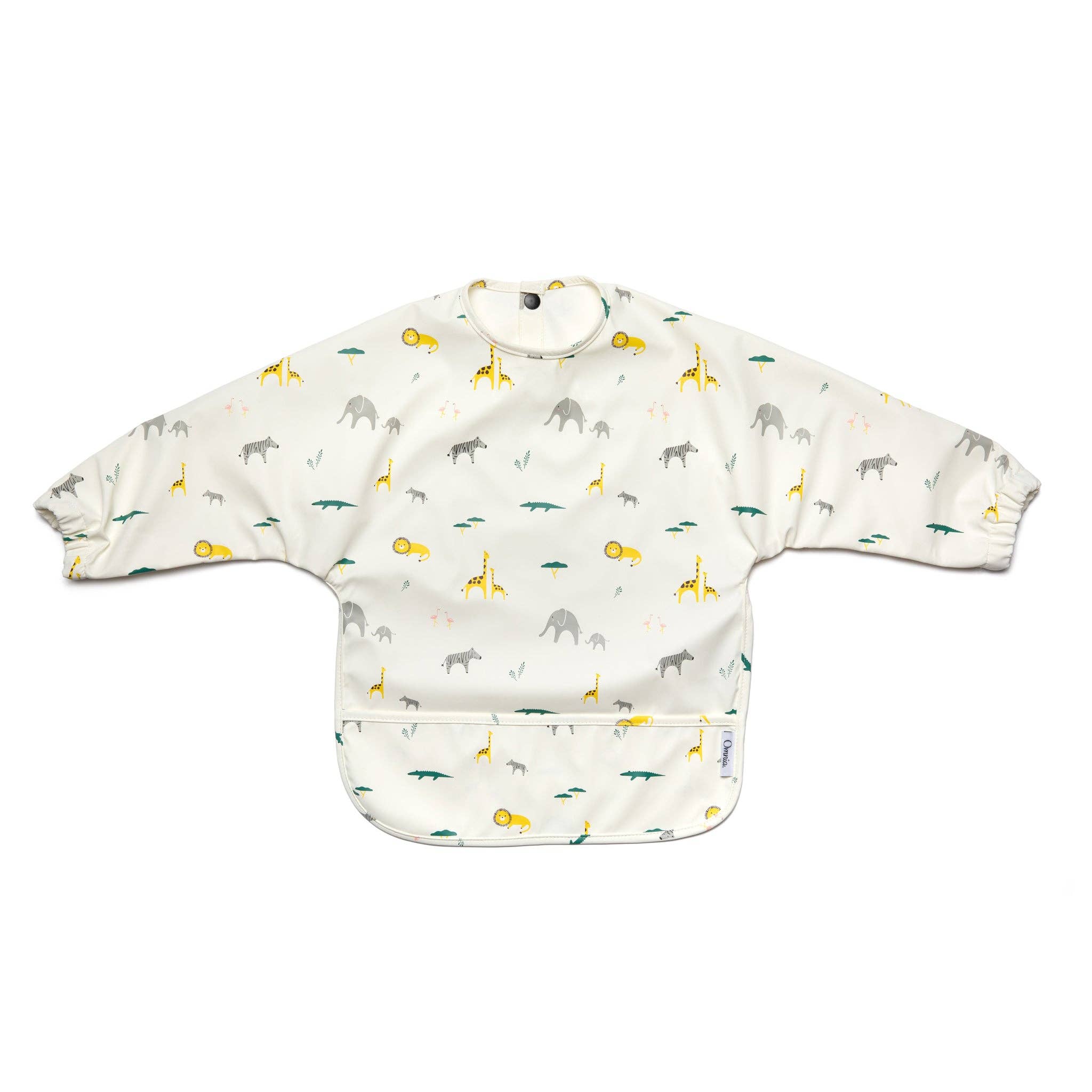 Omnia Baby - Vente Bavoir - bébés - Bavoir cape imperméable à manches longues18