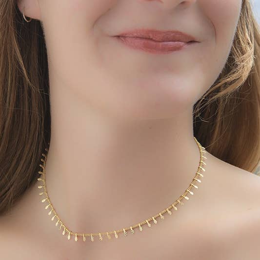 NORA choker necklace for wholesale by Moira Bijoux Creation