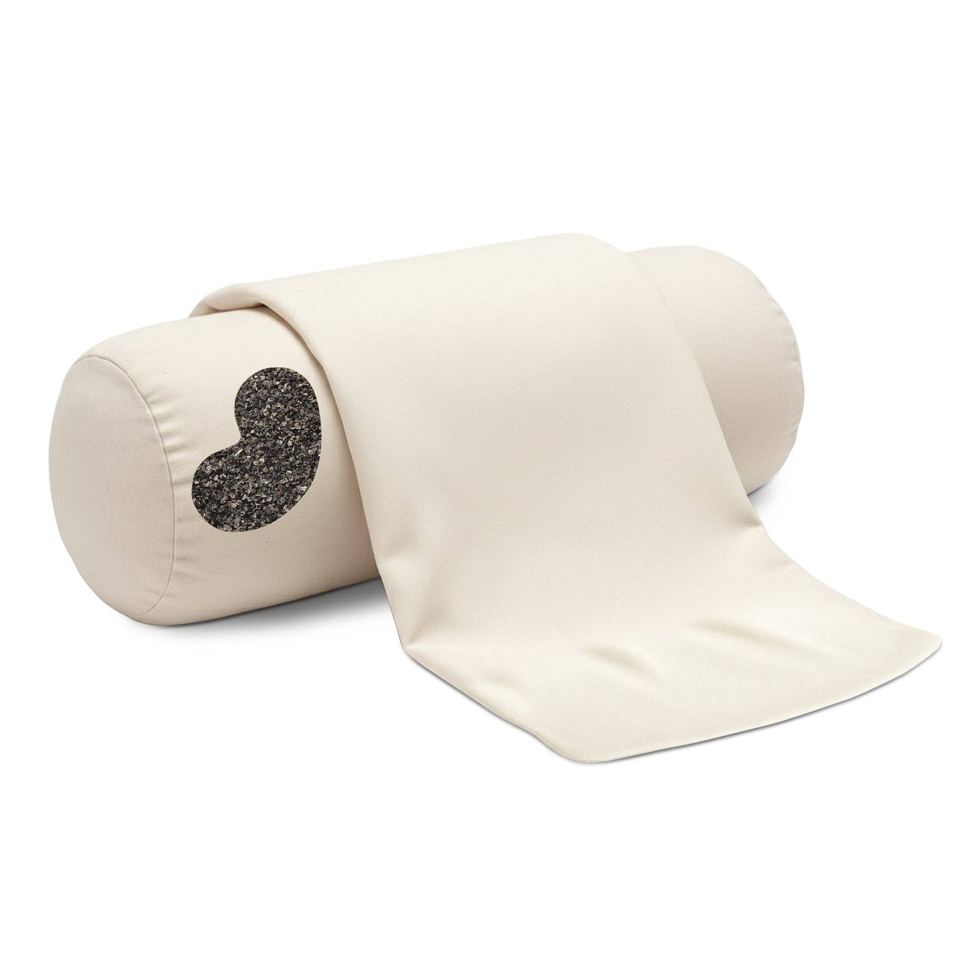 Bean Products - Vente Oreiller de spa/de thérapie - Coussin Neck Roll - Écorces de sarrasin ou de millet, Organic WheatDreamz4