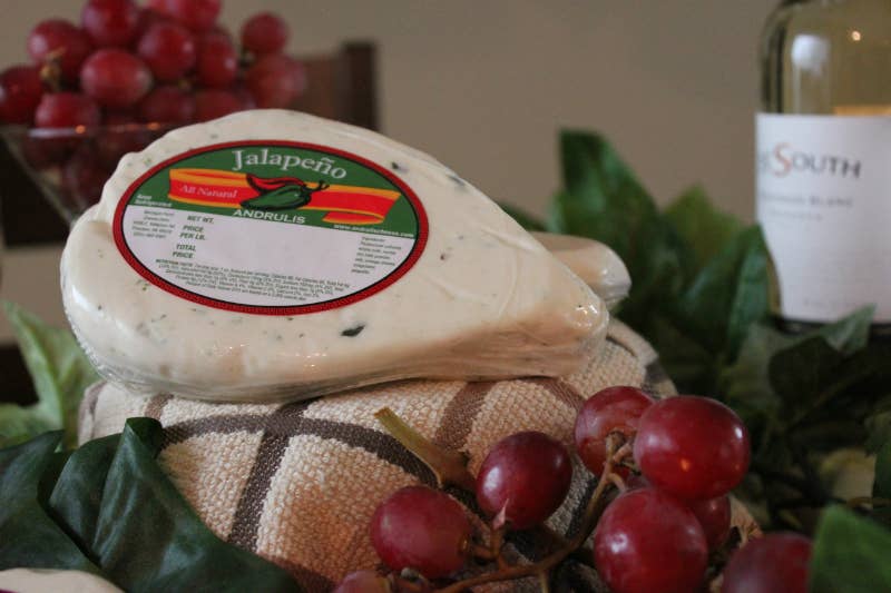 Andrulis - Wholesale Cheese - Andrulis Farmers Cheese Jalapeno