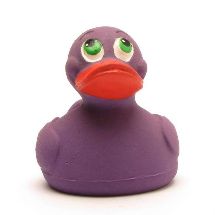 Duckshop – Großhandel Badespielzeug – Baby – Badeente Purple Duck - Gummiente