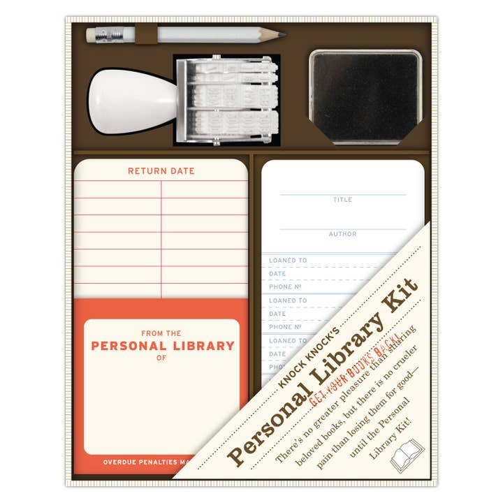 Knock Knock - Wholesale DIY Craft Kit - Personal Library Kit: Original Version