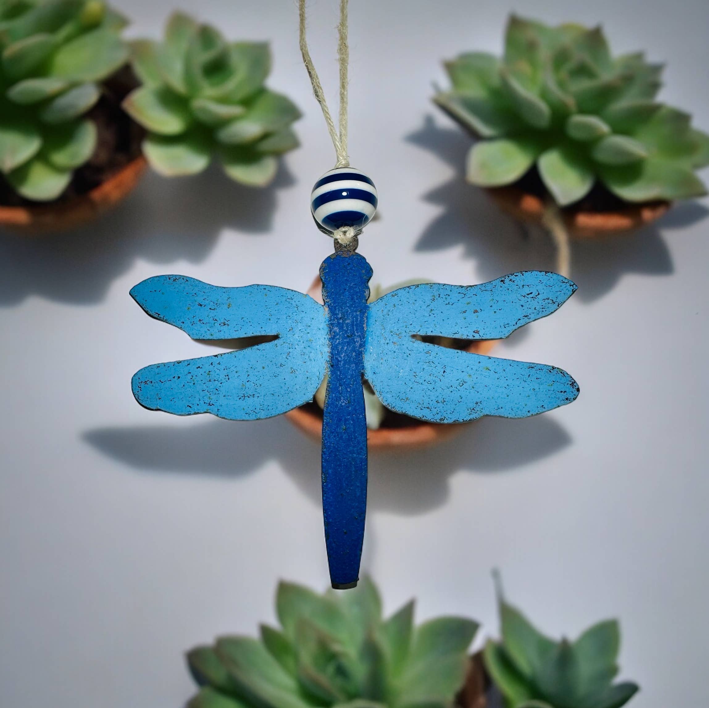 Whimsies - Wholesale Ornament - Dragonfly ornament metal gifts Garden insect cute metal gift2