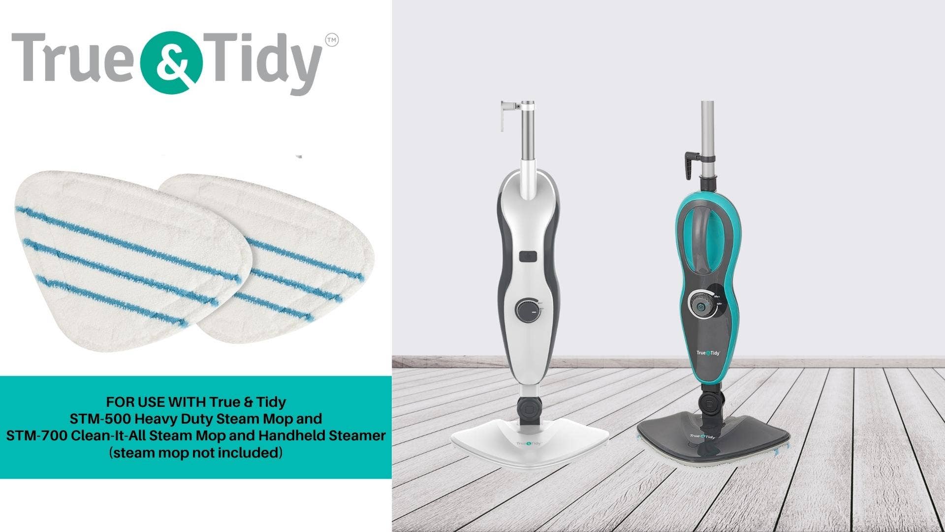 True & Tidy - Vente Serpillères - Coussinets de vadrouille pour STM5006