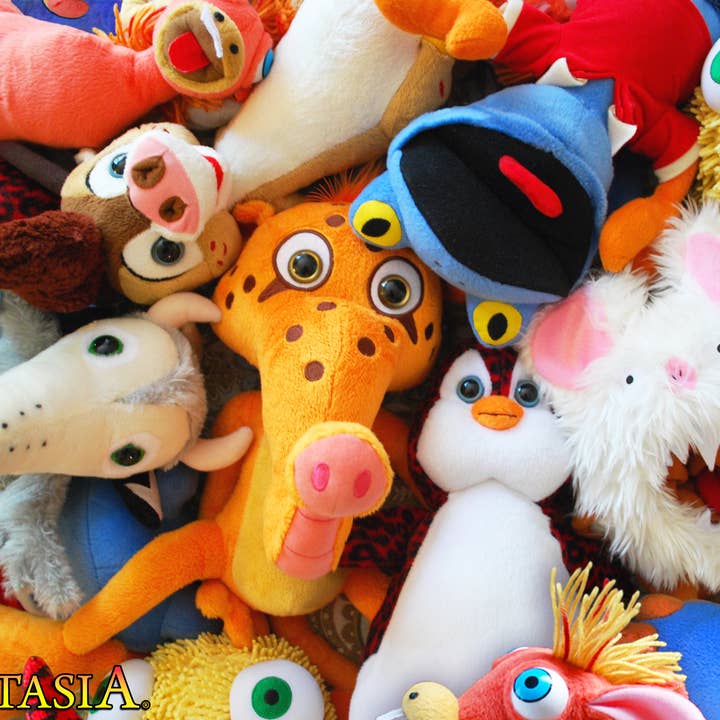 Mutasia - Wholesale Stuffed/Plush Toy - Kids & Baby - Happy Nib Plush (Piranha-Mouse-Spider)